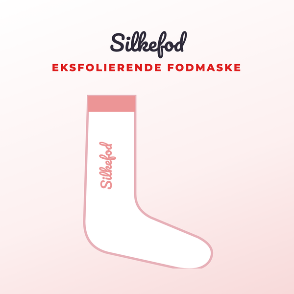 Eksfolierende fodmaske